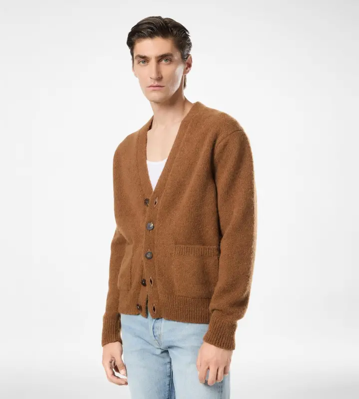 ALPACA BLEND CARDIGAN online